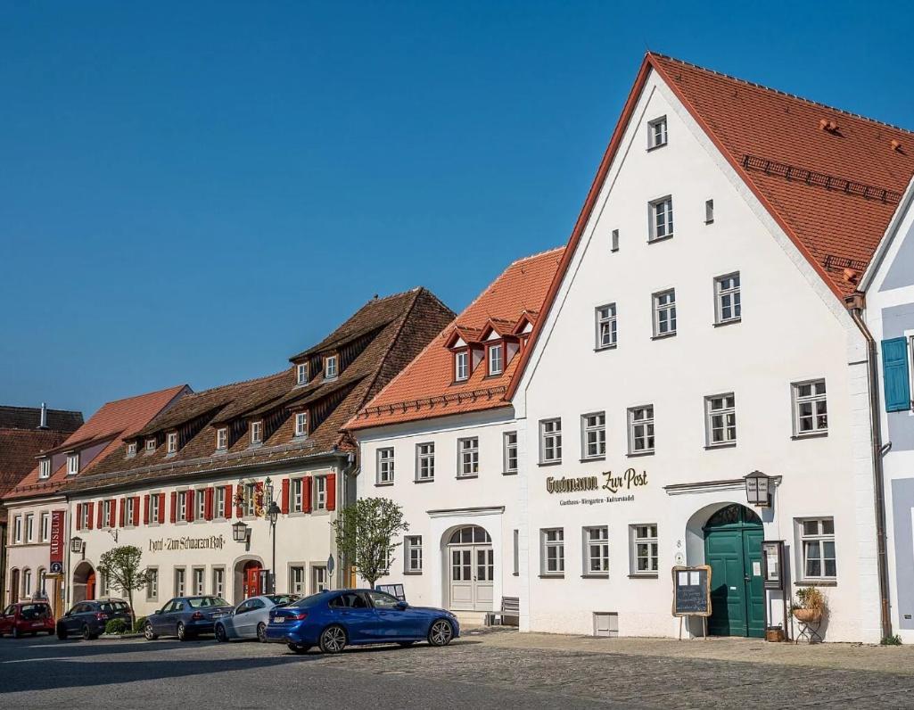 Hotel Zum Schwarzen Ross Und Gutmann Zur Post Hilpoltstein Exterior foto